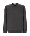Stone Island Round-neck Sweater In Gray