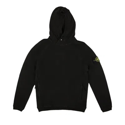 Pre-owned Stone Island Logo Pullover Sweatshirt 'black' | Men's Size S