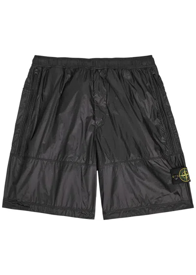 STONE ISLAND STONE ISLAND LOGO SHELL SHORTS