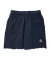 Stone Island Regular Fit Mid-length Swim Trunks With Pockets In Blue