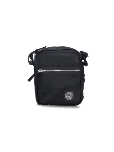 Stone Island Logo Shoulder Bag
