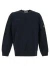Stone Island Logo Sweatshirt In Black