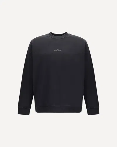 Stone Island Sweatshirt Clothing In Black