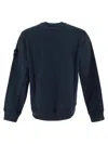 Stone Island Light Rws Pure Wool Sweater In Blue