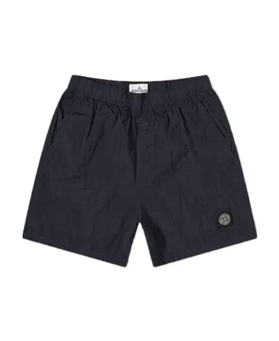 STONE ISLAND LOGO SWIMMING TRUNKS