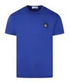 Stone Island 2100039 60/2 Cotton Jersey In Blue