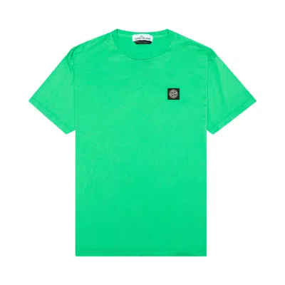Pre-owned Stone Island Logo Tee 'green' | Men's Size L