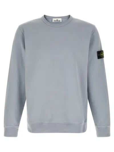 Stone Island Logo-badge Cotton Sweatshirt In Multi