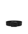 Stone Island Logo-buckle Belt In Pattern