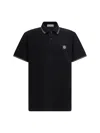 Stone Island Polo Shirt In Black