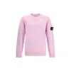 Stone Island Logo-patch Crew-neck Sweater