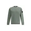 Stone Island Logoed Sweatshirt In Green