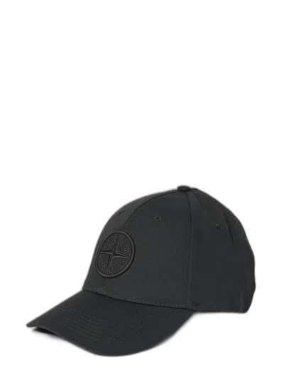 Stone Island Logo-patch Baseball Cap In Yellow