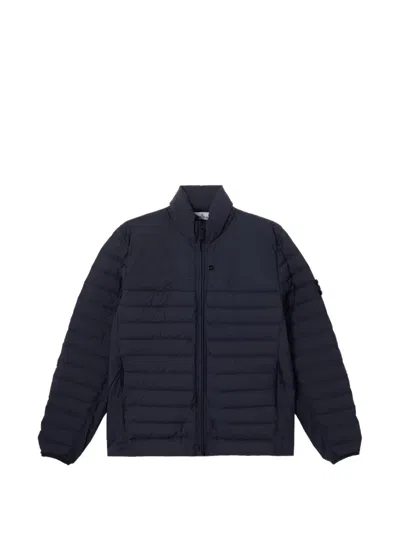 Stone Island Seamless Tunnel Nylon Down-tc Down Jacket In Black