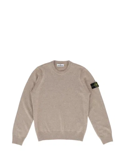 Stone Island Kids'  Maglia In Brown
