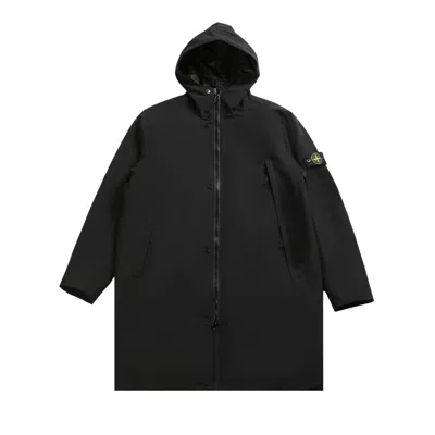 Pre-owned Stone Island Long Parka 'black' | Men's Size L