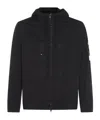 Stone Island Men's Zip Jacket In Black