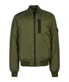 Stone Island Long Sleeve Casual Jacket In Military Green