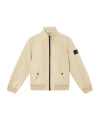 Stone Island Long Sleeve Casual Jacket In Nude