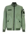 Stone Island 3l Tc Membrane Bomber Jacket In Sage