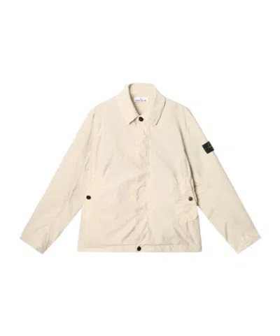 Stone Island 4100025 Light Compact Touch Poly-tc In Neutral