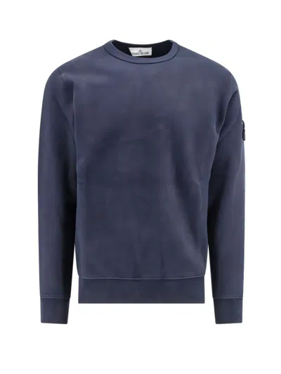 Stone Island Long-sleeve Classic Crew Neck T-shirt In Grey
