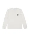 Stone Island Long-sleeve Cotton T-shirt In Gray