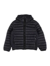 Stone Island Long Sleeve Down Jacket In Black