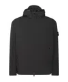 Stone Island Soft Shell Padded Jacket With Waterproof And Windproof Membrane In Black