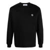 Stone Island Long Sleeve Patch T-shirt 'black'