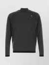 Stone Island Long Sleeve Sweater With Ribbed Cuffs And Hem In Gray
