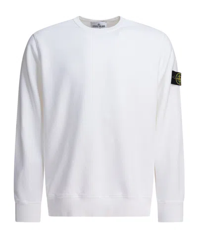 STONE ISLAND 6100028 LOGO-PATCH CREW-NECK SWEATSHIRT