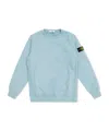 Stone Island Long Sleeve Sweatshirt In Blue
