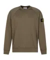 Stone Island Long Sleeve Sweatshirt In Military Green