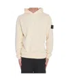 Stone Island Long Sleeve Sweatshirt In Nude