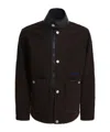 Stone Island Long-sleeved Casual Jacket In Black
