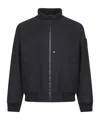 Stone Island Compass-badge Bomber Jacket In Blue