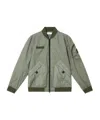 Stone Island 3l Tc Membrane Bomber Jacket In Green