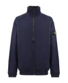 Stone Island Long-sleeved Coat In Blue