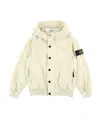 Stone Island Long-sleeved Coat In Nude