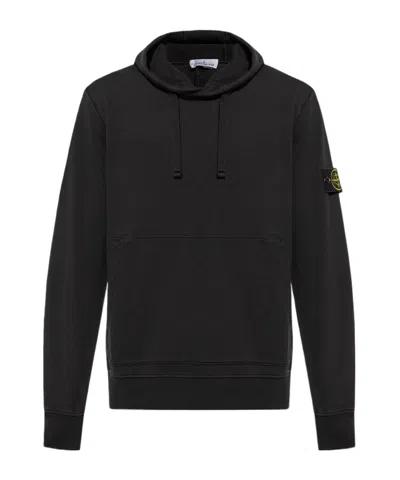 STONE ISLAND LONG-SLEEVED HOODED HOODIE