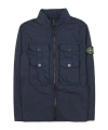 Stone Island Long Sleeved Jacket In Black