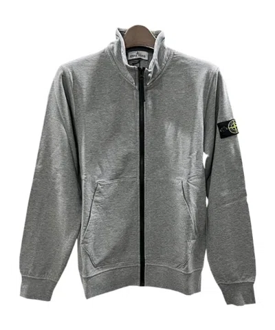Stone Island Long-sleeved Jacket In Gray