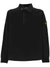 STONE ISLAND LONG-SLEEVED POLO SHIRT