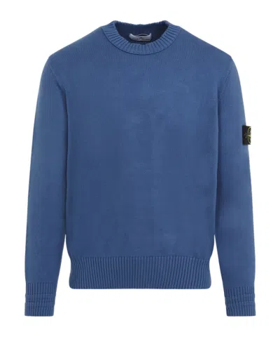 STONE ISLAND STONE ISLAND LOGO PATCH CREWNECK JUMPER