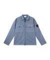 Stone Island Long-sleeved Shirt In Blue