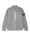 Stone Island Long-sleeved Shirt In Gray