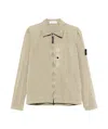 Stone Island Long-sleeved Shirt In Nude