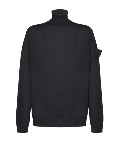 STONE ISLAND STONE ISLAND TURTLENECK LONG-SLEEVED JUMPER
