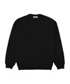 Stone Island Long-sleeved Sweater In Black